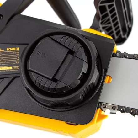 Цепная пила аккумуляторная бесщеточная RCS400-36, Li-ion, 36 В, 4 Ач, шина 400 мм Denzel 58610 купить в Надыме