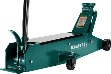 Домкрат гидравлический подкатной &quot;High-Lift&quot;, удлиненный, 10т, 160-560мм, KRAFTOOL 43455-10 43455-10 купить в Надыме