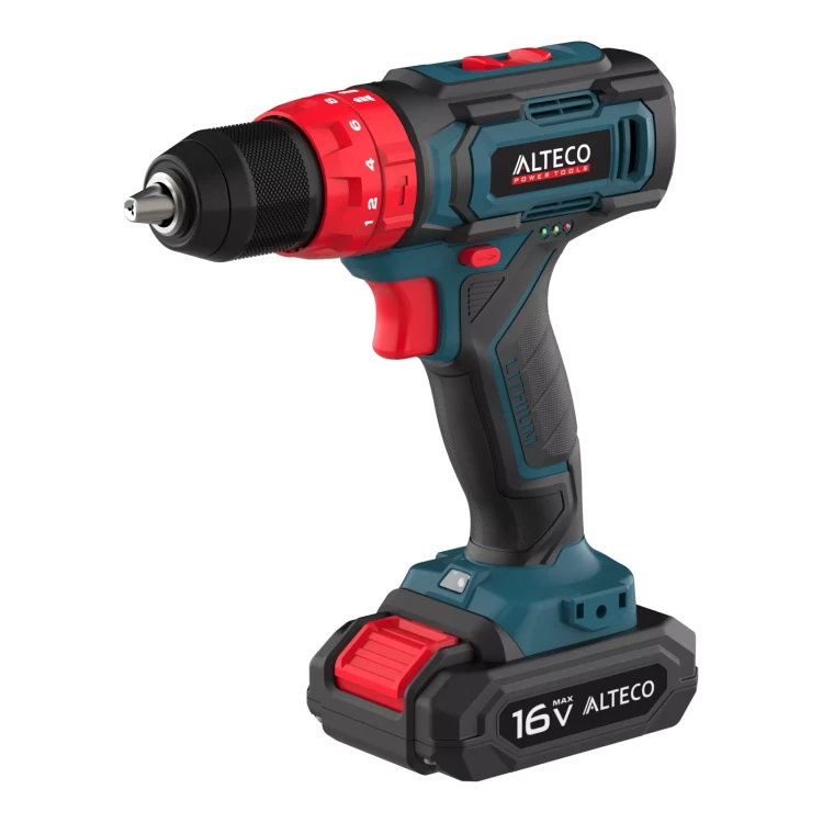 Аккумуляторная ударная дрель-шуруповерт ALTECO CID 16-28 71395 купить в Надыме