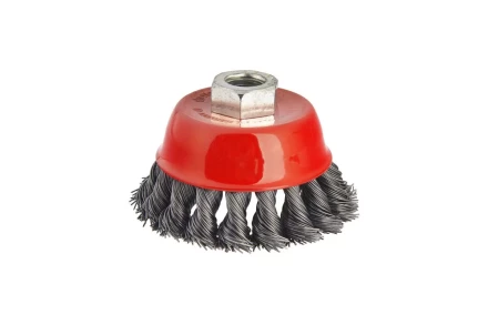 Кордщетка HAMMER чаша 65мм для УШМ витая сталь (207-104) купить в Надыме