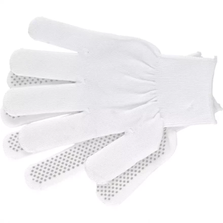 Перчатки нейлон ПВХ точка 13 класс белые XL Россия 67847 купить в Надыме