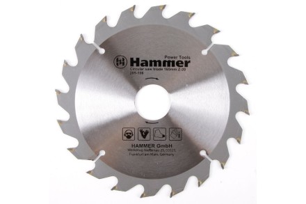 Диск пильный твердосплавный HAMMER Ф165х30мм 20зуб. купить в Надыме