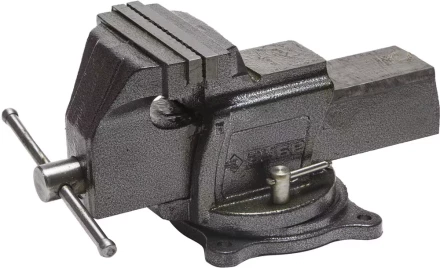 Тиски ЗУБР "ЭКСПЕРТ" индустриальные поворотные, 150мм 32703-150 купить в Надыме