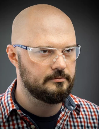 ЗУБР БОЛИД, открытого типа, прозрачные, сферические стёкла устойчивые к запотеванию, защитные очки, Профессионал (110485) купить в Надыме