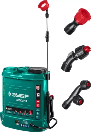 ЗУБР 12 л, аккумуляторный опрыскиватель (ОПС-12) купить в Надыме
