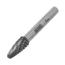 Борфреза по металлу твердосплавная, параболическая, тип-F, 8 мм// Denzel 72042 купить в Надыме