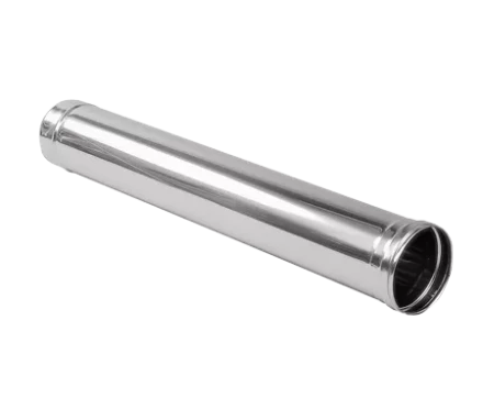 Труба отвода отраб. газов  из нерж.стали 1 м(диаметр 120 мм) для теплогенераторов BALLU EC, VERTIGO купить в Надыме