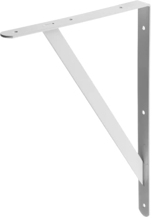 Уголок-кронштейн STAYER "MASTER", усиленный, 400х280х30х4мм, белый 37423-1 купить в Надыме