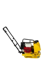 Виброплита TOR C-80T(R) 77 кг, 13,5кН (Honda) бак, коврик, колесный комплект 1010055