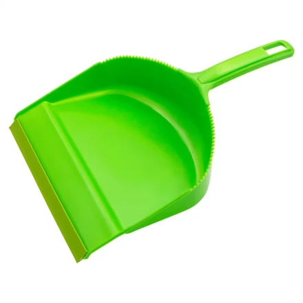 Набор: совок с кромкой 330 x 225 мм и щетка-сметка 285 мм, зеленый, Home Palisad 933115 купить в Надыме