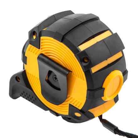 Рулетка Denzel 8м х 32мм, автоматич. фиксац., нейлон. покрытие, магнит. зацеп, двухстор. разметка, 31524 купить в Надыме