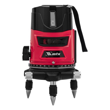 Лазерный уровень MTX CRX-30R, 30 м, красный луч, батарейки, резьба 5/8&quot; 35030 купить в Надыме