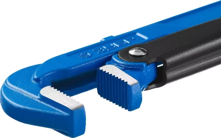 Ключ трубный рычажный ЗУБР "ПРОФЕССИОНАЛ", прямые губки, цельнокованый, Сr-V, № 2,  1,5" 27335-2_z01 купить в Надыме