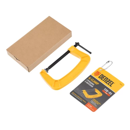 Струбцина G-образная Denzel, усиленная, 150 мм 20645 купить в Надыме