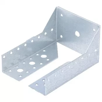 Опора бруса закрытая, 2 мм, OBR Z-100х140х76 мм, цинк  СИБРТЕХ Россия 46535 купить в Надыме