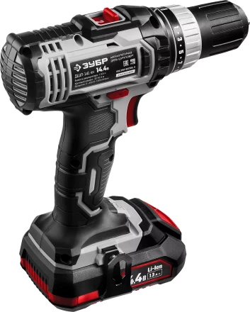 Дрель-шуруповерт 2 АКБ ДШЛ-141 КН серия СТАНДАРТ купить в Надыме