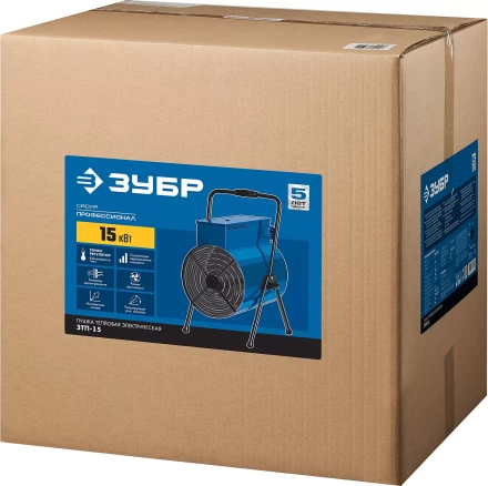 Пушка тепловая круглый корпус ЗТП-15 серия ПРОФЕССИОНАЛ купить в Надыме