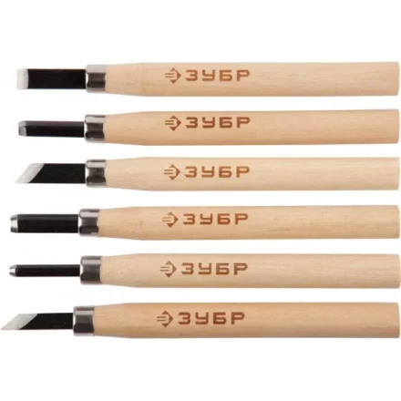 Резцы ЗУБР "ЭКСПЕРТ" фигурные профессиональные, 6шт 18375-H6 купить в Надыме