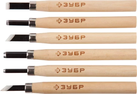 Резцы ЗУБР "ЭКСПЕРТ" фигурные профессиональные, 6шт 18375-H6 купить в Надыме