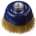 DEXX. Щетка чашечная для УШМ, витая стальная латунированная проволока 0,3мм, 100ммхМ14 35103-100 купить в Надыме