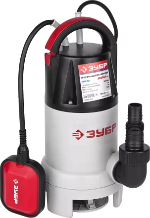 Насос ЗУБР погружной для грязной воды, 900 Вт, пропускная способность 250 л/мин, напор 8,5 м ЗНПГ-900 купить в Надыме