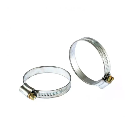 Хомуты металлические червячные 44-64 мм ширина 12 мм английский тип W1 2 шт Сибртех 47670 купить в Надыме