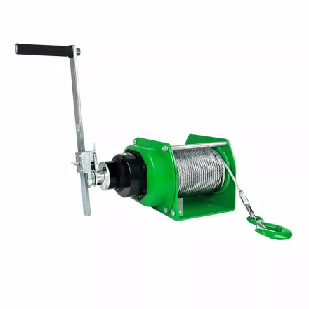 Лебедка ручная усиленная HITCH JHW 1т канат 40м (SZ086886) купить в Надыме