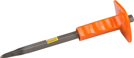 Зубило STAYER "PROFI" пикообразное с протектором, 300мм 2142-30 купить в Надыме