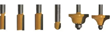 Набор фрез для декоративного применения хвостовик 8 мм 6 штук 46611 купить в Надыме