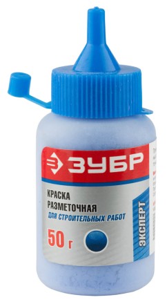 Краска ЗУБР разметочная для строительных работ, синяя, 50г 4-06405-1_z01 купить в Надыме