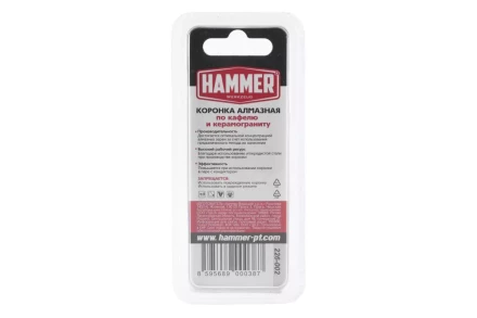 Коронка алмазная HAMMER Ф8х60мм (DHS 8.0*60/5) купить в Надыме