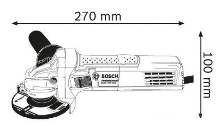 УШМ BOSCH GWS 750-115 (0.601.394.0R0) купить в Надыме
