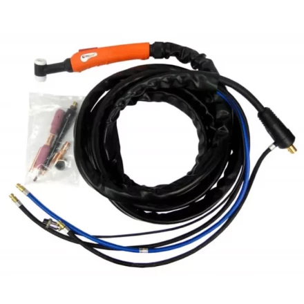 Горелка UnoTIG 18 8м разъем 35мм2 с кнопкой ж/охл. VARTEG FoxWeld купить в Надыме