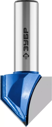 ЗУБР 25.4 x 25 мм, угол 90° мм, фреза пазовая галтельная V-образная, Профессионал (28752-25.4) купить в Надыме