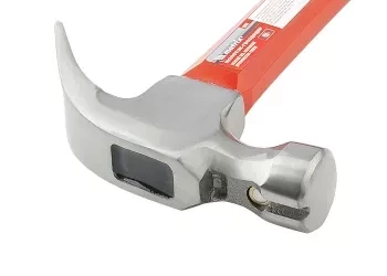 Молоток-гвоздодер мини боек с магнитом фибергласовая двухкомпонентная рукоятка 250г Matrix 10443 купить в Надыме