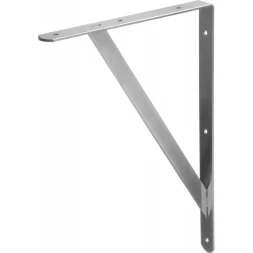 Уголок-кронштейн STAYER "MASTER", усиленный, 400х280х30х4мм, оцинкованный 37423-5