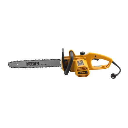 Пила цепная электрическая Denzel EDS-2200P, 2.2 кВт,поперечная, шина 45 см, шаг 3/8, паз 1.3 мм, 63 звена 95617 купить в Надыме