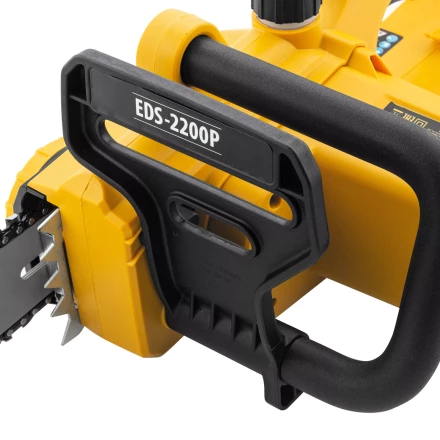 Пила цепная электрическая Denzel EDS-2200P, 2.2 кВт,поперечная, шина 45 см, шаг 3/8, паз 1.3 мм, 63 звена 95617 купить в Надыме