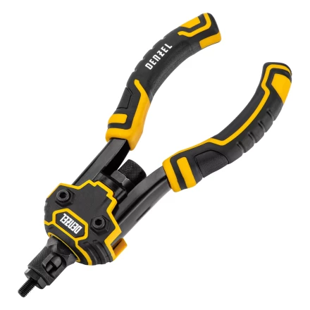 Заклепочник для резьбовых заклепок Denzel 40501, двуручный, заклепки М3, М4, М5, М6, М8, М10, M12 купить в Надыме