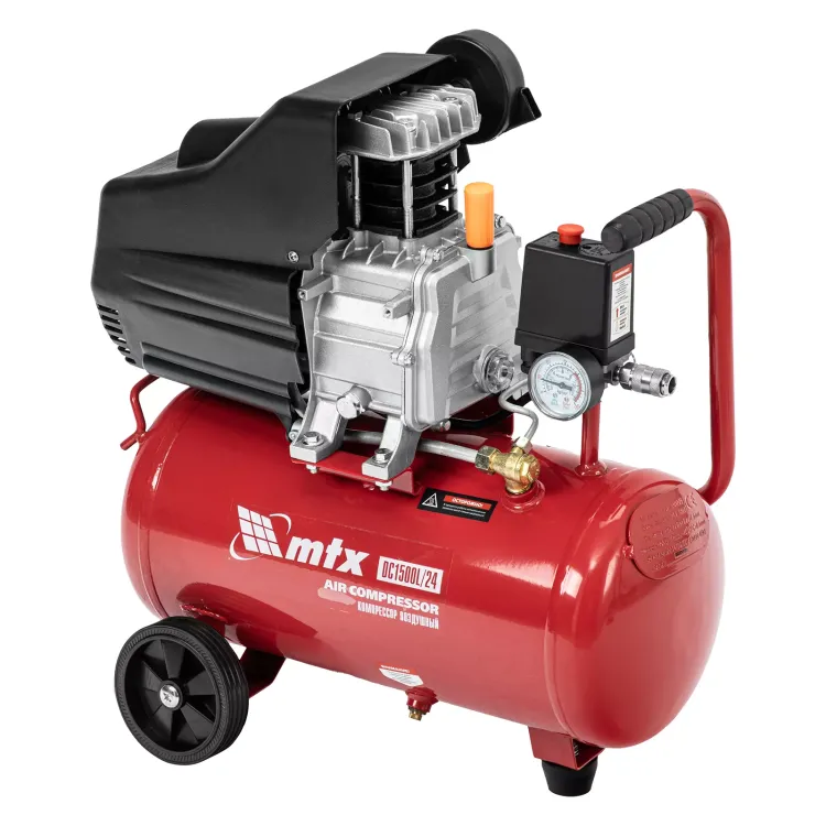 Компрессор воздушный MTX DC1500L/24, 1,5 кВт, 24 л, 210 л/мин 58017 купить в Надыме