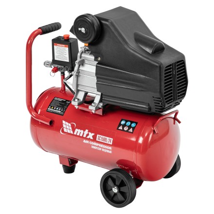 Компрессор воздушный MTX DC1500L/24, 1,5 кВт, 24 л, 210 л/мин 58017 купить в Надыме