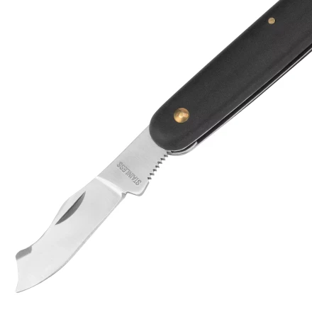 Нож садовый Palisad, 165 мм, складной, окулировочный, пластиковая рукоятка, 790547 купить в Надыме