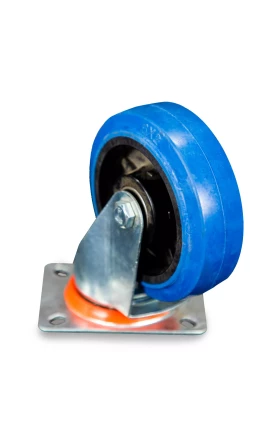 Колесо поворотное из эластичной резины MW150 150 мм 1024401 купить в Надыме