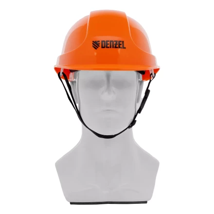 Каска защитная ударопрочная Denzel 89206, ABS/PC, плавная регулировка, модель «Форвард» (К-05),оранж. купить в Надыме