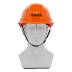 Каска защитная ударопрочная Denzel 89206, ABS/PC, плавная регулировка, модель «Форвард» (К-05),оранж. купить в Надыме