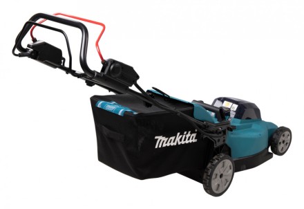 Аккумуляторная газонокосилка 48см, самоходная, 2х18V Makita DLM481Z (2х 5Ач, ЗУ) купить в Надыме