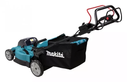 Аккумуляторная газонокосилка 48см, самоходная, 2х18V Makita DLM481Z (2х 5Ач, ЗУ) купить в Надыме