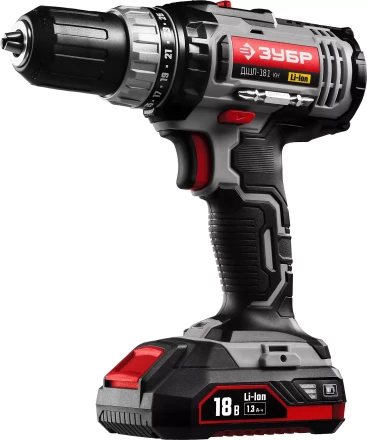 Дрель-шуруповерт 2 АКБ ДШЛ-181 КН серия СТАНДАРТ купить в Надыме