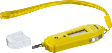 Тестер напряжения STAYER "МASTER" цифровой со световым индикатором, 12-220В, 70мм 45282 купить в Надыме