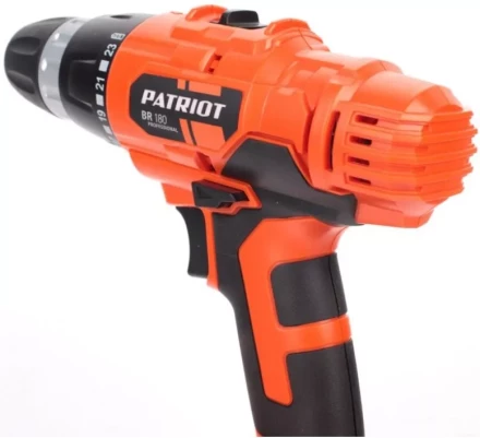 Дрель-шуруповерт аккумуляторная PATRIOT BR 180 в кейсе купить в Надыме